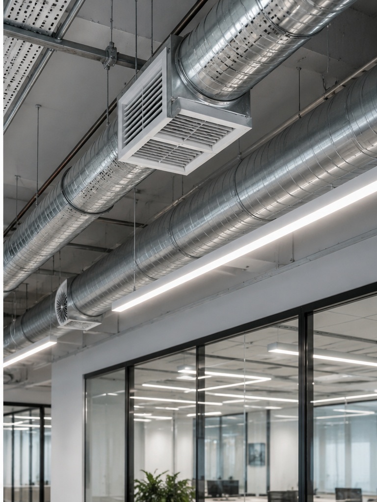 Commercial HVAC ventilation system